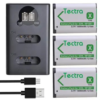 Tectra NP-BX1 npbx1 np bx1 Battery+LED Dual Charger with Type C port for Sony FDR-X3000R RX100 AS100V AS300 HX400 HX60 AS50
Tectra NP-BX1 npbx1 np bx1 Battery+LED Dual Charger with Type C port for Sony FDR-X3000R RX100 AS100V AS300 HX400 HX60 AS50