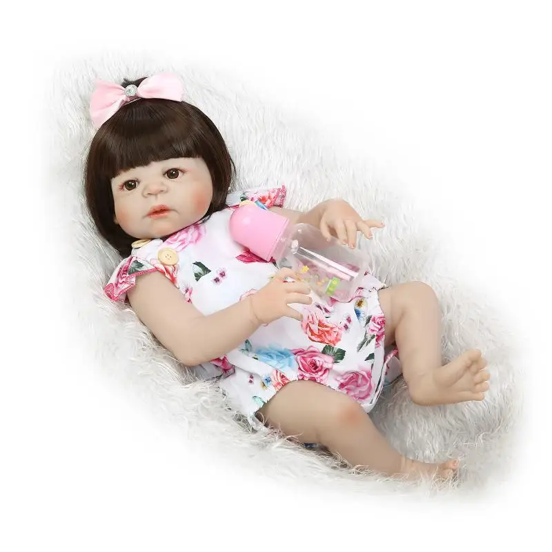 All Silicone Doll Baby 57CM 20inch NPK Doll Bebe Reborn Dolls Girl Lifelike Reborn Doll Fashion Boy Newborn Reborn Babies 
All Silicone Doll Baby 57CM 20inch NPK Doll Bebe Reborn Dolls Girl Lifelike Reborn Doll Fashion Boy Newborn Reborn Babies