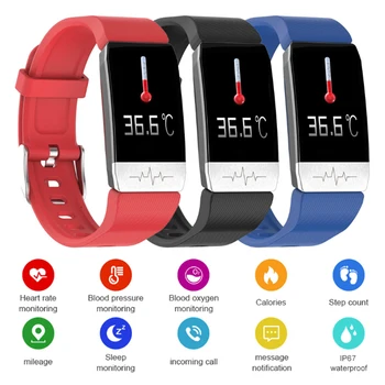 T1s Body Temperature Watch Fitness Tracker Vibration Alarm Clock Immunity Measurement Multi UI Interface Heart Rate Smart Watch
T1s Body Temperature Watch Fitness Tracker Vibration Alarm Clock Immunity Measurement Multi UI Interface Heart Rate Smart Watch