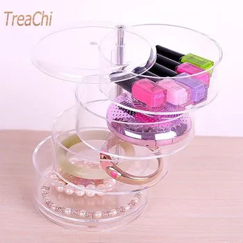 Creative Storage Transparent Four - Layer Circular Rotary Desktop Storage Box Makeup Jewelry Box Acrylic Dust - Proof Design
Creative Storage Transparent Four - Layer Circular Rotary Desktop Storage Box Makeup Jewelry Box Acrylic Dust - Proof Design