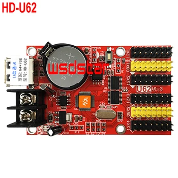 HD-U62 2*HUB08 4*HUB12 768*64 USB LED control card Single & Dual Color LED control card HD U62 5pcs/lot
HD-U62 2*HUB08 4*HUB12 768*64 USB LED control card Single & Dual Color LED control card HD U62 5pcs/lot