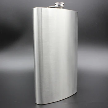 New 64 OZ Outdoor Portable Flagon Wine Pot Metal Bottle Hip Flask+Leather Cover
New 64 OZ Outdoor Portable Flagon Wine Pot Metal Bottle Hip Flask+Leather Cover