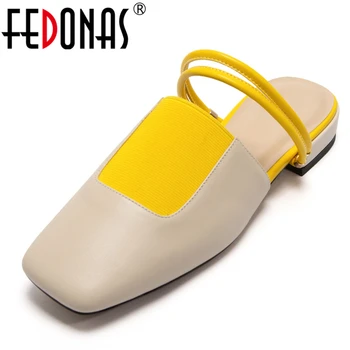 FEDONAS Spring Summer 2020 Women Cow Leather Sandals Fashion Concise Wedding Casual Narrow Band Square Toe Slip-On Shoes Woman
FEDONAS Spring Summer 2020 Women Cow Leather Sandals Fashion Concise Wedding Casual Narrow Band Square Toe Slip-On Shoes Woman