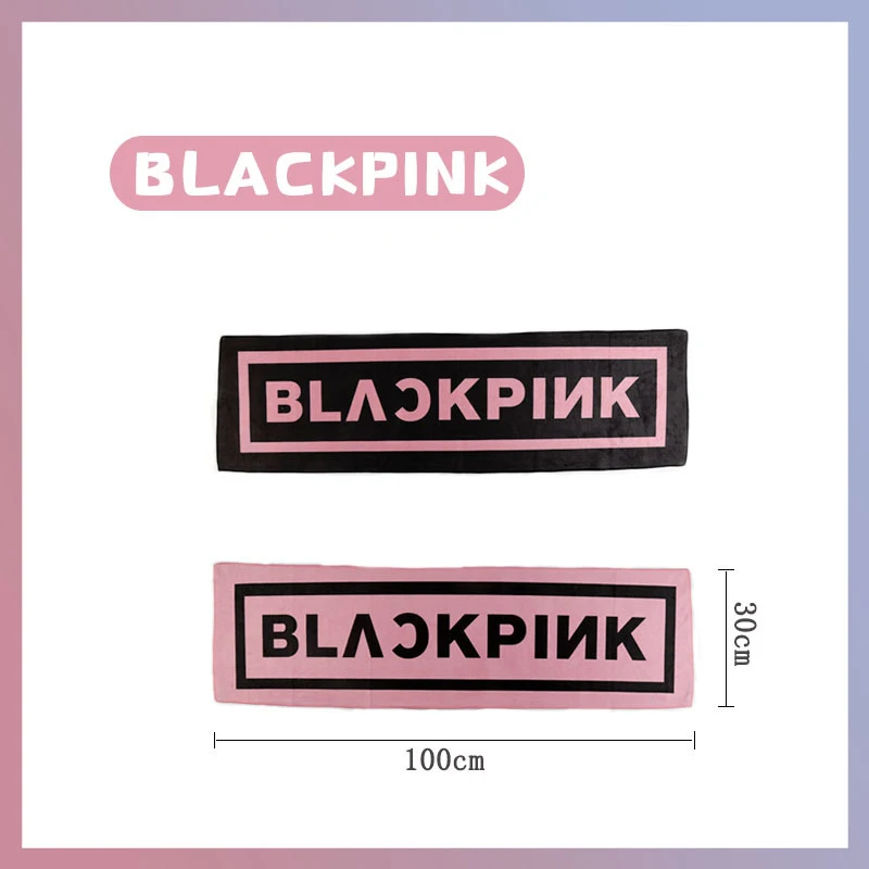 BLACKPINK Face Towel Cotton BLACKPINK Face Towel Cotton