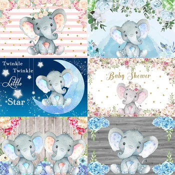Baby Shower Elephant Photography Backdrop Happy Birthday Party Newborn Cartoon Flower Kids Photo Background Banner Decoration
Baby Shower Elephant Photography Backdrop Happy Birthday Party Newborn Cartoon Flower Kids Photo Background Banner Decoration