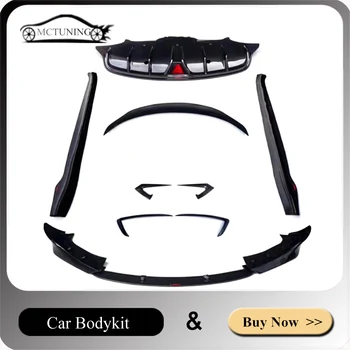 One Set Car Bodykit Front Rear Bumper Lip Carbon Fiber Front Fog Lamp Wind Knife decoration For Tesla Model 3 Car Rear Spoiler
One Set Car Bodykit Front Rear Bumper Lip Carbon Fiber Front Fog Lamp Wind Knife decoration For Tesla Model 3 Car Rear Spoiler