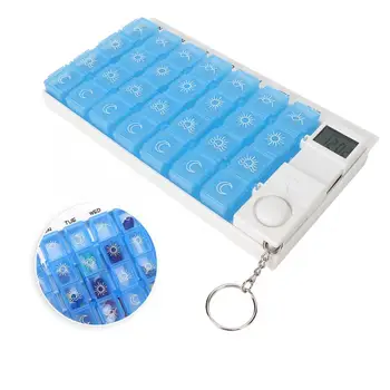 28 Grids Medicine Box Portable Tablet Pills Candy Storage Box Organizer Case with Remider Medicine Storage Boxes Container Tool
28 Grids Medicine Box Portable Tablet Pills Candy Storage Box Organizer Case with Remider Medicine Storage Boxes Container Tool