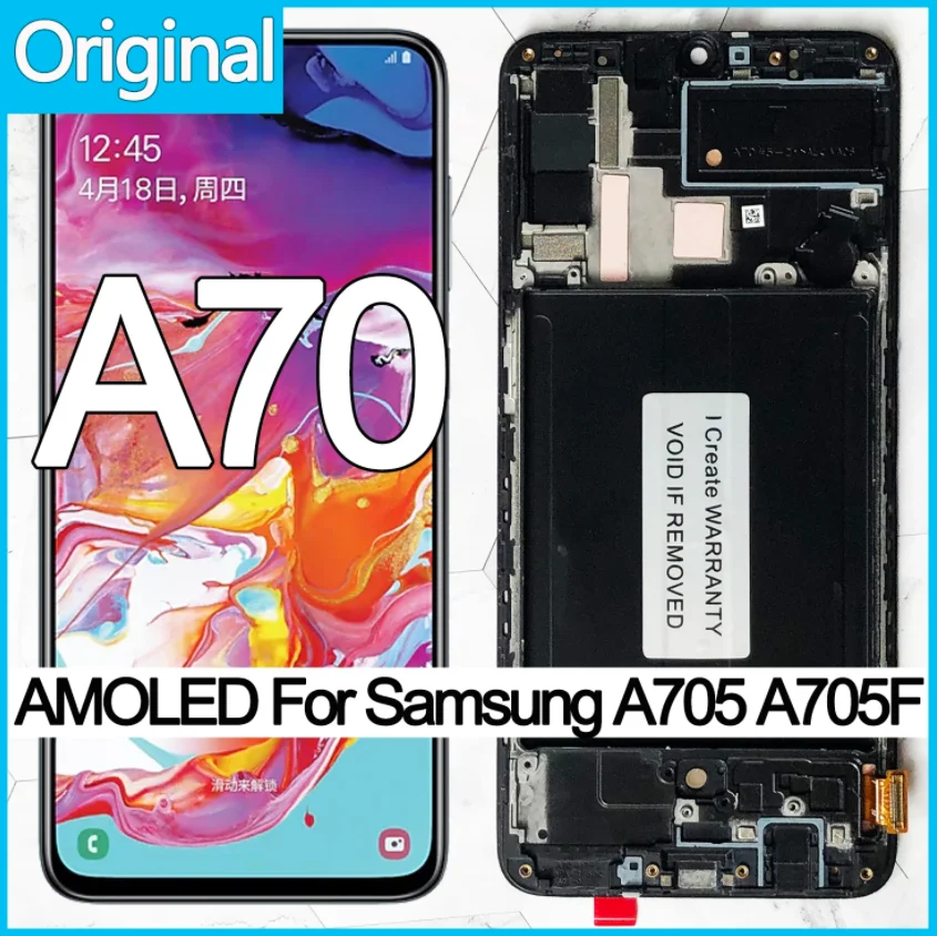 Display Screen Assembly Mobile Phone LCD Screen Inner Screen Incell/OLED LCD Screen For A70 2019 A705F/D With Tools Hot Sales
Display Screen Assembly Mobile Phone LCD Screen Inner Screen Incell/OLED LCD Screen For A70 2019 A705F/D With Tools Hot Sales