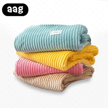 Super Soft Flannel Blankets For Beds Solid Striped Mink Throw Sofa Cover Bedspread Winter Warm Blankets Baby Receiving Blanket
Super Soft Flannel Blankets For Beds Solid Striped Mink Throw Sofa Cover Bedspread Winter Warm Blankets Baby Receiving Blanket