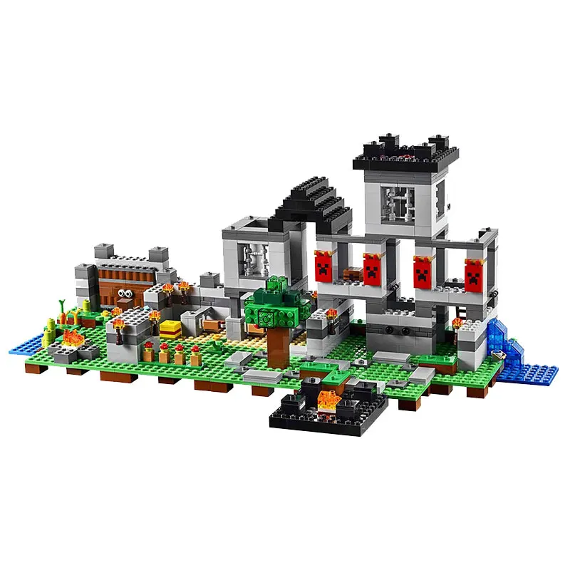 Minecraft Mine Craft Kits The Village Set Town Fortress Area Model legoingly Figures Building Blocks Bricks Toys For Children
Minecraft Mine Craft Kits The Village Set Town Fortress Area Model legoingly Figures Building Blocks Bricks Toys For Children