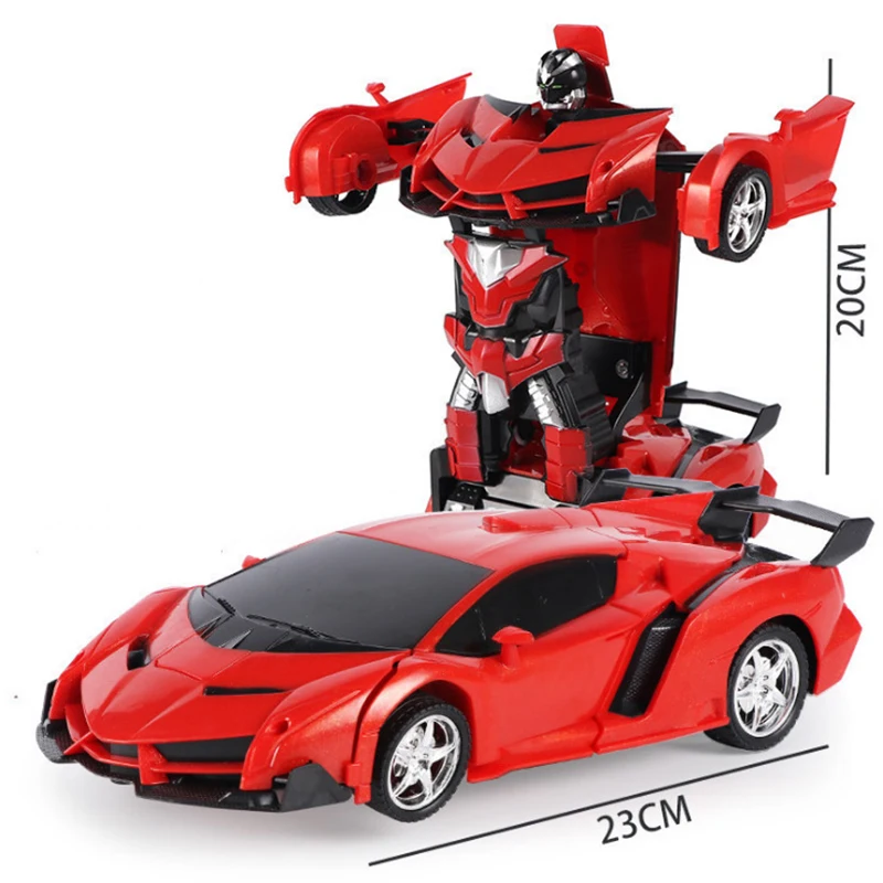 Children's Toy Remote Control Car 1:18 Four-way Charging One Key Deformation Robot Remote Control Police Car
Children's Toy Remote Control Car 1:18 Four-way Charging One Key Deformation Robot Remote Control Police Car