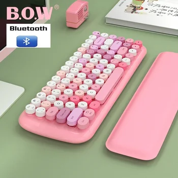 WK810 Mixed Color Keycap Bluetooth Wireless Keyboard and Palm Rest For Ipad Tablet Android Mac Notebook Support Multiple Device
WK810 Mixed Color Keycap Bluetooth Wireless Keyboard and Palm Rest For Ipad Tablet Android Mac Notebook Support Multiple Device