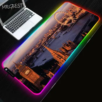 MRGBEST City Scenery Large RGB Game Mouse Pad LED Lighting Computer Lock Edge MousePad XL Rubber Desktop Notebook Mat LOL Dota
MRGBEST City Scenery Large RGB Game Mouse Pad LED Lighting Computer Lock Edge MousePad XL Rubber Desktop Notebook Mat LOL Dota
