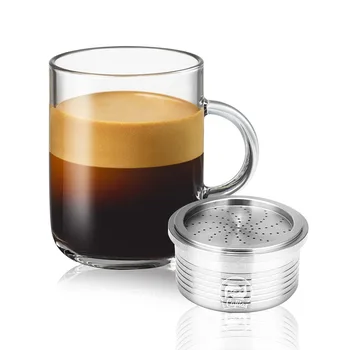 Stainless Steel Reusable Capsules Compatible With Lavazza Point Stainless Steel Capsule Espresso Coffee Filter Circulation Case
Stainless Steel Reusable Capsules Compatible With Lavazza Point Stainless Steel Capsule Espresso Coffee Filter Circulation Case