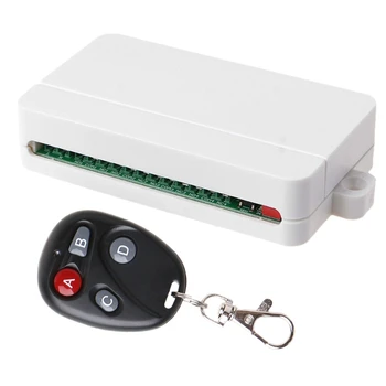 AC 85V-250V 4CH WiFi Remote Switch Universal Garage Door Curtain Wireless Doorbell Gate Receiver and 1/2 Pcs 433MHz RF Remote Co
AC 85V-250V 4CH WiFi Remote Switch Universal Garage Door Curtain Wireless Doorbell Gate Receiver and 1/2 Pcs 433MHz RF Remote Co