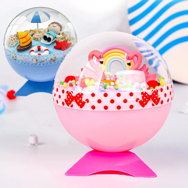 Children Creative DIY Magic Crystal ball Toys Baby Handmade Micro Landscape Handicrafts Material Bag Eudcational Toys Kids Gifts
Children Creative DIY Magic Crystal ball Toys Baby Handmade Micro Landscape Handicrafts Material Bag Eudcational Toys Kids Gifts