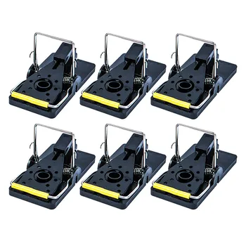 6pc High Qulity Reusable Rat Catching Mice Mouse Traps Fully Automatic Mousetrap Bait Snap Spring Rodent Catcher Pest Control
6pc High Qulity Reusable Rat Catching Mice Mouse Traps Fully Automatic Mousetrap Bait Snap Spring Rodent Catcher Pest Control