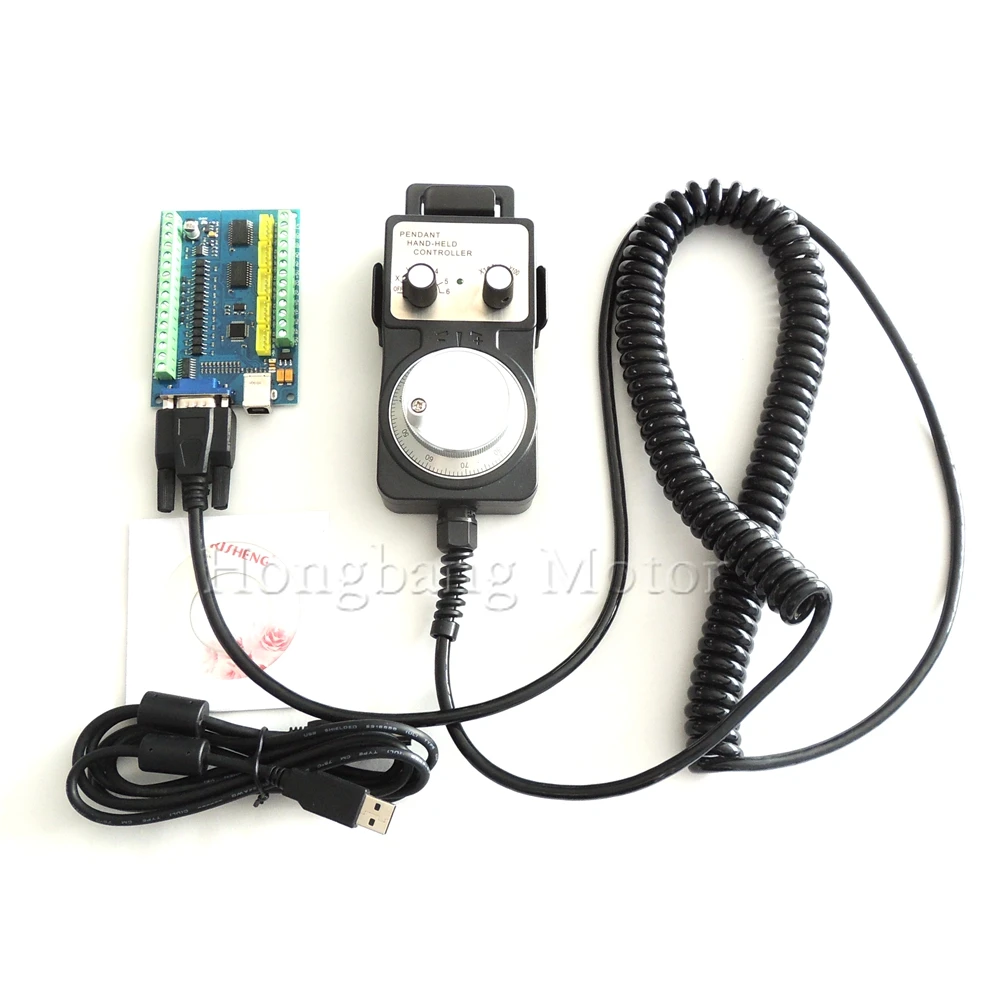 MACH3 USB 5 Axis 100KHz USBCNC Smooth Stepper Motion Controller card breakout board + 1pcs High-quality industrial hand wheel
MACH3 USB 5 Axis 100KHz USBCNC Smooth Stepper Motion Controller card breakout board + 1pcs High-quality industrial hand wheel