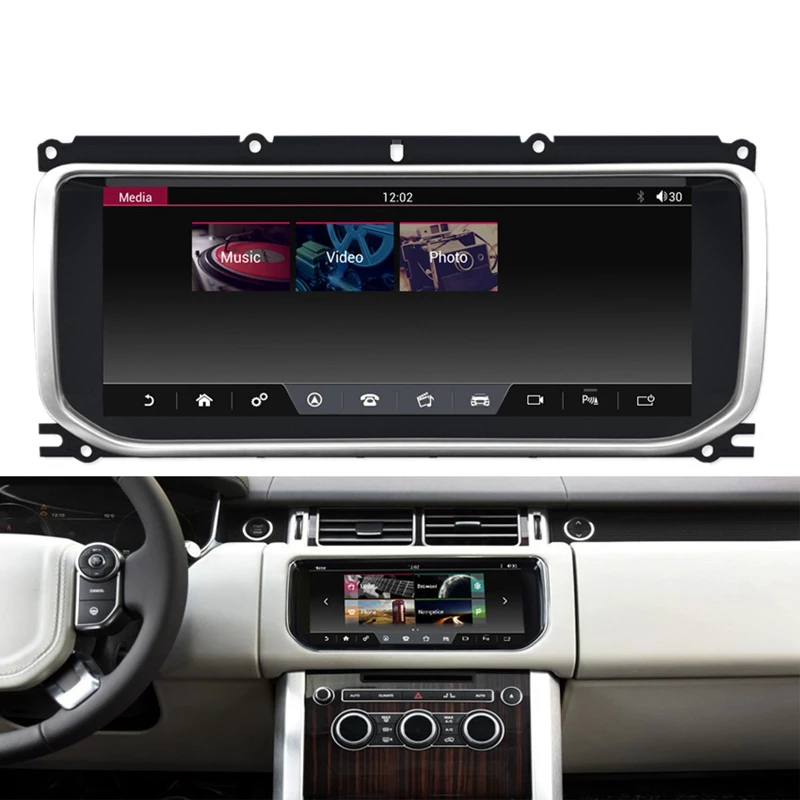 10.25 Inch Android 7.1 2+32GB Car GPS Navigation Multimedia Bluetooth Player for Land Range Rover 2012-2016
10.25 Inch Android 7.1 2+32GB Car GPS Navigation Multimedia Bluetooth Player for Land Range Rover 2012-2016