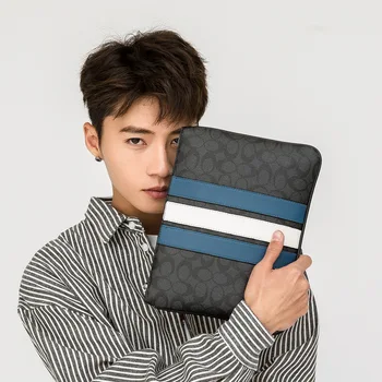 New Classic Plaid Business Envelope Clutch Bag Men Leather Handbag Ipad Cell Phone Wallet Holder Pack Microfiber Synthetic
New Classic Plaid Business Envelope Clutch Bag Men Leather Handbag Ipad Cell Phone Wallet Holder Pack Microfiber Synthetic