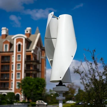 R&X 400W White Vertical Axis Windmill Maglev Wind Turbine Generator 12V/24V with free Controller Noiseless for Home Streetlight 
R&X 400W White Vertical Axis Windmill Maglev Wind Turbine Generator 12V/24V with free Controller Noiseless for Home Streetlight