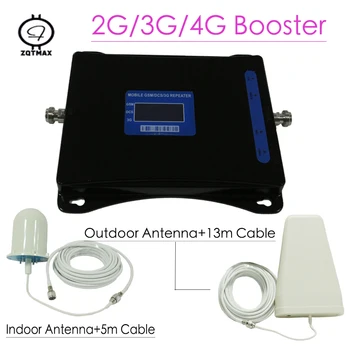 ZQTMAX 2G 3G 4G Repeater GSM Signal Booster UMTS LTE Data Amplifier 65dBi 900 1800 2100 Mobile Cell Phones repeater + antenna
ZQTMAX 2G 3G 4G Repeater GSM Signal Booster UMTS LTE Data Amplifier 65dBi 900 1800 2100 Mobile Cell Phones repeater + antenna