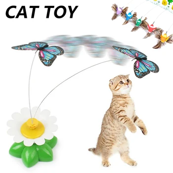 Automatic Rotating Colorful Butterfly Funny Cat Dog Toys Electric Hummingbird Flying Teasing Toy for Cats Intelligence Trainning
Automatic Rotating Colorful Butterfly Funny Cat Dog Toys Electric Hummingbird Flying Teasing Toy for Cats Intelligence Trainning