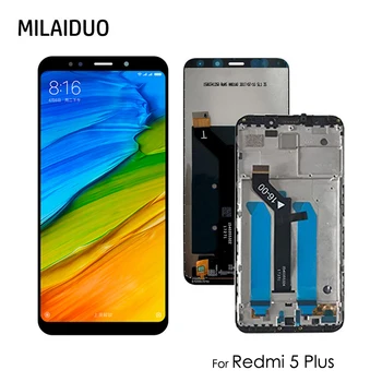 LCD Display For Xiaomi Redmi 5 Plus Screen Touch Digitizer LCD For Redmi 5 Plus Assembly Replacement Black White With Frame
LCD Display For Xiaomi Redmi 5 Plus Screen Touch Digitizer LCD For Redmi 5 Plus Assembly Replacement Black White With Frame