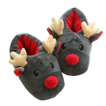 Cartoon Slipper Boots Stuffed Boot Christmas Deer Short Slip-on Booties Anti-Slip Sole Slipper Winter Warm Shoes Unisex FP889
Cartoon Slipper Boots Stuffed Boot Christmas Deer Short Slip-on Booties Anti-Slip Sole Slipper Winter Warm Shoes Unisex FP889