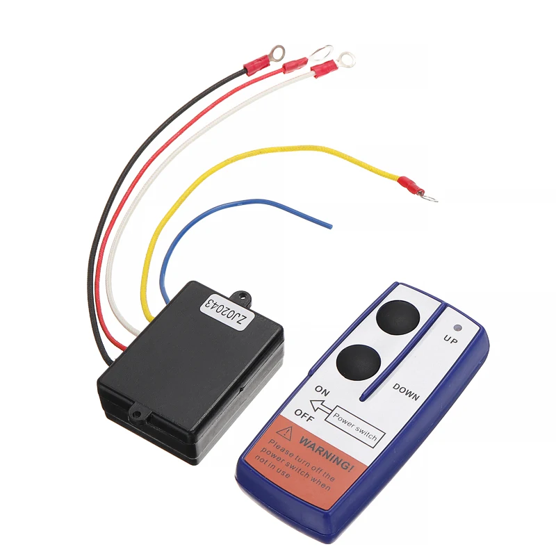 1set DC 12V Remote Control Kit Wireless Winch Remote Control Switch For Truck ATV SUV Winch Switch Accessories
1set DC 12V Remote Control Kit Wireless Winch Remote Control Switch For Truck ATV SUV Winch Switch Accessories