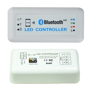 Mini RGB Wifi LED Controller DC12-24V 12A 3Channel RGB Controller By Android and IOS APP For SMD3528 5050 LED Strip Light
Mini RGB Wifi LED Controller DC12-24V 12A 3Channel RGB Controller By Android and IOS APP For SMD3528 5050 LED Strip Light