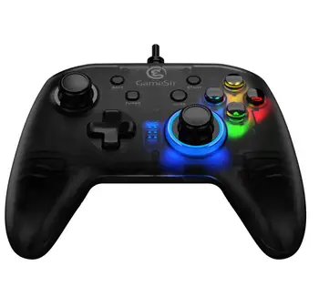 Yfashion 1 GameSir T4C Gamepad Controller Colorful LED Wired Joystick for PS3/Switch/PC Windows Game
Yfashion 1 GameSir T4C Gamepad Controller Colorful LED Wired Joystick for PS3/Switch/PC Windows Game