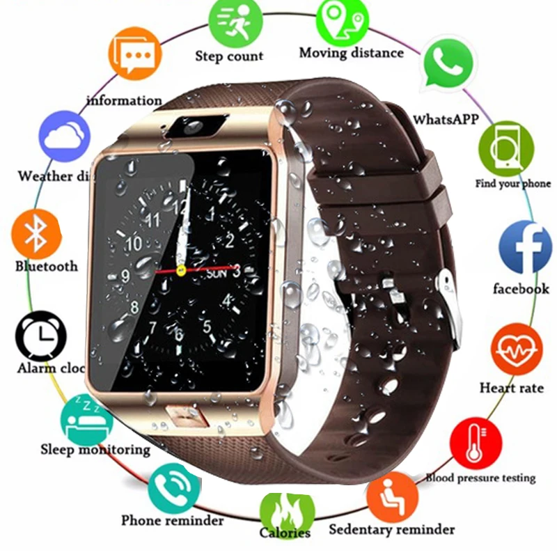 DZ09 Smart Watch Men Smartwatch Android Phone Call Relogio Waterproof IP67 With 2G SIM Camera WristWatch for Huawei PK GT08 A1
DZ09 Smart Watch Men Smartwatch Android Phone Call Relogio Waterproof IP67 With 2G SIM Camera WristWatch for Huawei PK GT08 A1