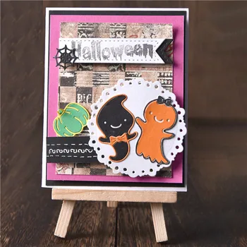 YaMinSanNiO Halloween Metal Cutting Dies Ghost Pumpkin Spiderweb Dies DIY Craft Scrapbooking Embossing Stencil Die Cuts New 2020 
YaMinSanNiO Halloween Metal Cutting Dies Ghost Pumpkin Spiderweb Dies DIY Craft Scrapbooking Embossing Stencil Die Cuts New 2020