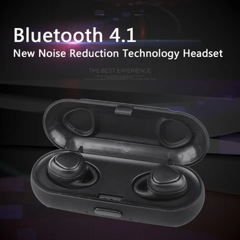 Mini Bluetooth Wireless Earphone In-ear Sport Headset Handfree Noise Reduction Earbuds Stereo Bass Headphone with Charging Dock
Mini Bluetooth Wireless Earphone In-ear Sport Headset Handfree Noise Reduction Earbuds Stereo Bass Headphone with Charging Dock
