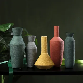 Dried Flower Ceramic Vase Simple Home Living Room Decoration Ceramic Flower Arrangement Flower Holder Decoration ceramic vase
Dried Flower Ceramic Vase Simple Home Living Room Decoration Ceramic Flower Arrangement Flower Holder Decoration ceramic vase