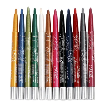 12pcs Eye Shadow Pen Waterproof Colorful Long Lasting Automatic Rotation Cosmetic Pen Eyeshadow Pen for Women Girls
12pcs Eye Shadow Pen Waterproof Colorful Long Lasting Automatic Rotation Cosmetic Pen Eyeshadow Pen for Women Girls