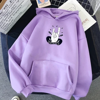 Rock and Roll Letter Print Winter Harajuku Sweatshirt Streetwear Punk Hoodies Women Hoodie Japan Cool Funny Fashion Casual
Rock and Roll Letter Print Winter Harajuku Sweatshirt Streetwear Punk Hoodies Women Hoodie Japan Cool Funny Fashion Casual