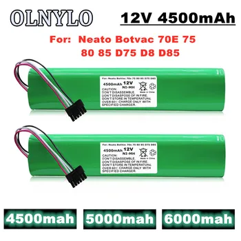Upgrade 12V 4500mah 5000mah 6000mAh Ni-MH 12v Battery for Neato Botvac 70E 75 80 D75 D8 D85 Vacuum Cleaners Rechargeable Battery
Upgrade 12V 4500mah 5000mah 6000mAh Ni-MH 12v Battery for Neato Botvac 70E 75 80 D75 D8 D85 Vacuum Cleaners Rechargeable Battery