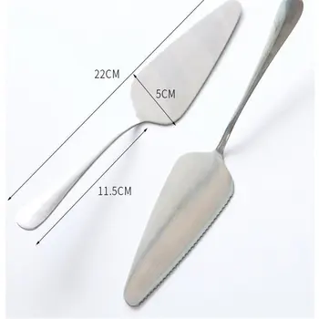 New Stainless Steel Cake Pizza Cheese Shovel Knife Kitchen Baking Tool Ice Cream Food Serving Turner Divider Bakeware
New Stainless Steel Cake Pizza Cheese Shovel Knife Kitchen Baking Tool Ice Cream Food Serving Turner Divider Bakeware