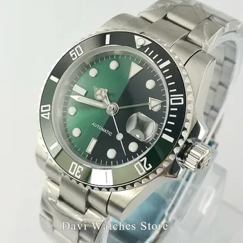 Bliger 40mm GMT Men's watch dial luminous waterproof sapphire glass date window Automatic mechanical
Bliger 40mm GMT Men's watch dial luminous waterproof sapphire glass date window Automatic mechanical