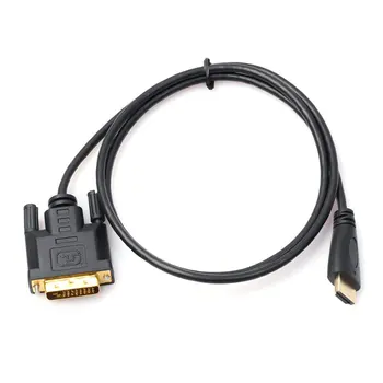 High Quality HDMI to DVI 24+1 pin adapter Gold plated Male to male Cable For 1080P HD HDTV HD PC XBOX 1m 1.8m 3m 5m
High Quality HDMI to DVI 24+1 pin adapter Gold plated Male to male Cable For 1080P HD HDTV HD PC XBOX 1m 1.8m 3m 5m