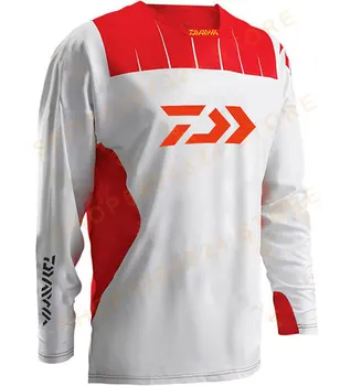 Daiwa Long Sleeve Fising Clothes for Men Dawai Sunscreen Breathable Quick Drying Cold Sensation Fishing Shirts
Daiwa Long Sleeve Fising Clothes for Men Dawai Sunscreen Breathable Quick Drying Cold Sensation Fishing Shirts