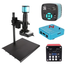 48MP 4K USB HDMI Digital Video Microscope Camera Set 180X 130X C-Mount VGA Monocular Microscope For Phone PCB Soldering Repair
48MP 4K USB HDMI Digital Video Microscope Camera Set 180X 130X C-Mount VGA Monocular Microscope For Phone PCB Soldering Repair