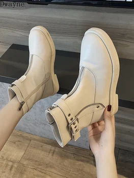 Women's Boots Fall 2019 New Upper Tide Shoes Flat Bottom Handsome Martin Boots Women's English Wind Ins Red Slim Boots
Women's Boots Fall 2019 New Upper Tide Shoes Flat Bottom Handsome Martin Boots Women's English Wind Ins Red Slim Boots