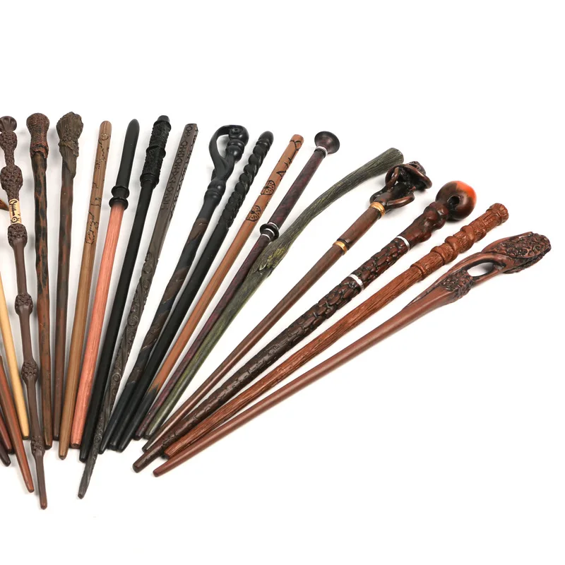 1pcs Potters Magic Wands Cosplay Harried Dumbledore Voldemort Snape Metal/Iron Core Magic Wand without Box Christmas Gift
1pcs Potters Magic Wands Cosplay Harried Dumbledore Voldemort Snape Metal/Iron Core Magic Wand without Box Christmas Gift