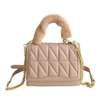 Crossbody Versatile Solid Chains Diamond Lattice Female Satchel Bag Fashion Designer Handbags Shoulder Bag for Women 2020 
Crossbody Versatile Solid Chains Diamond Lattice Female Satchel Bag Fashion Designer Handbags Shoulder Bag for Women 2020