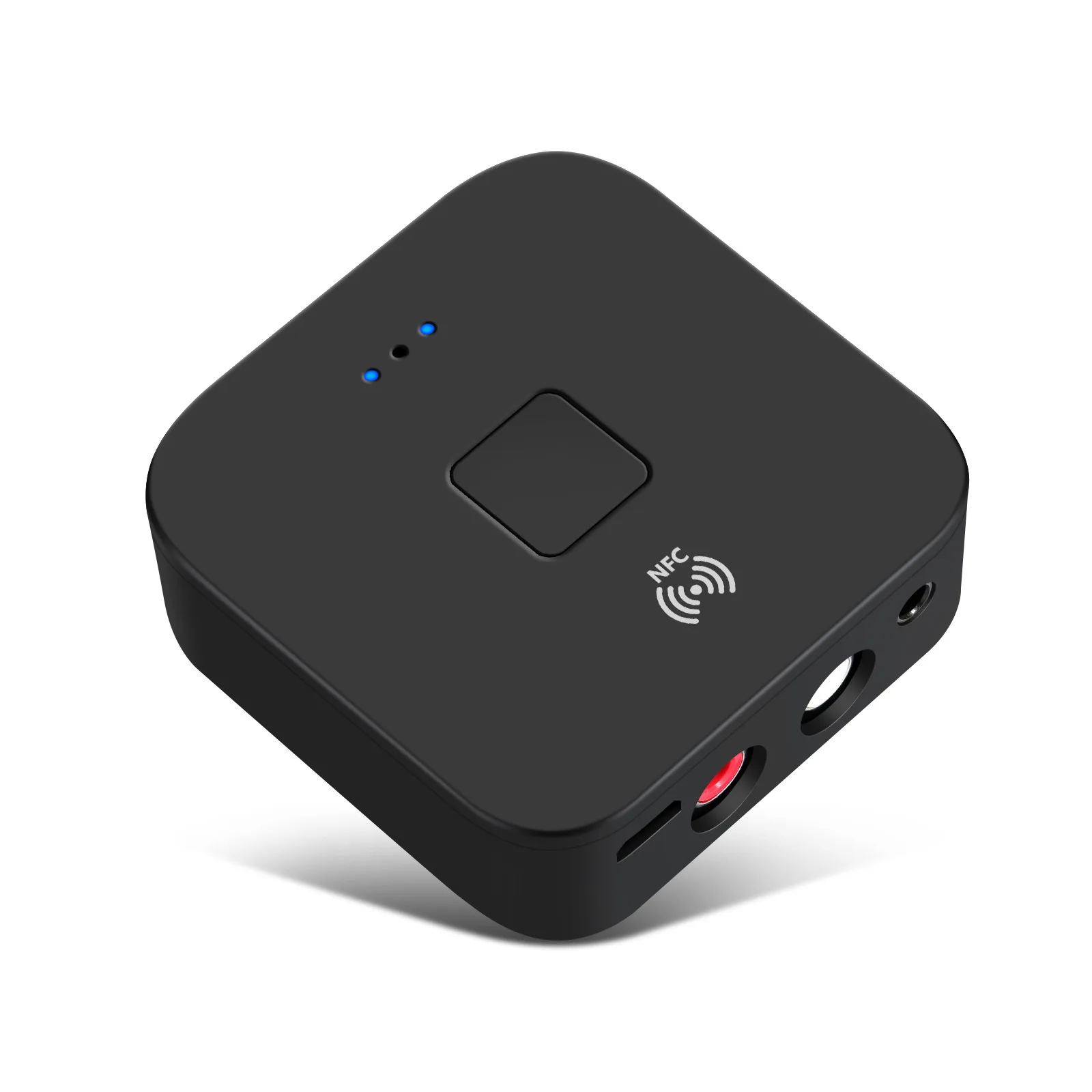 NFC Беспроводной аудио адаптер Bluetooth 5 0 приемник 3 мм AUX RCA разъем микрофон Громкая