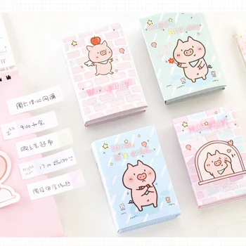Cute Piggy Series 6-folding Memo Pad Stickers Kids Stationery Notepad Bookmark Sticky Notes Write Message Paper
Cute Piggy Series 6-folding Memo Pad Stickers Kids Stationery Notepad Bookmark Sticky Notes Write Message Paper