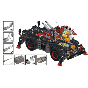 202Pcs MOC Small Particle Building Blocks Modified Pack Electronic Parts without 42082 Terrain Crane Technic/Electronic Blocks
202Pcs MOC Small Particle Building Blocks Modified Pack Electronic Parts without 42082 Terrain Crane Technic/Electronic Blocks